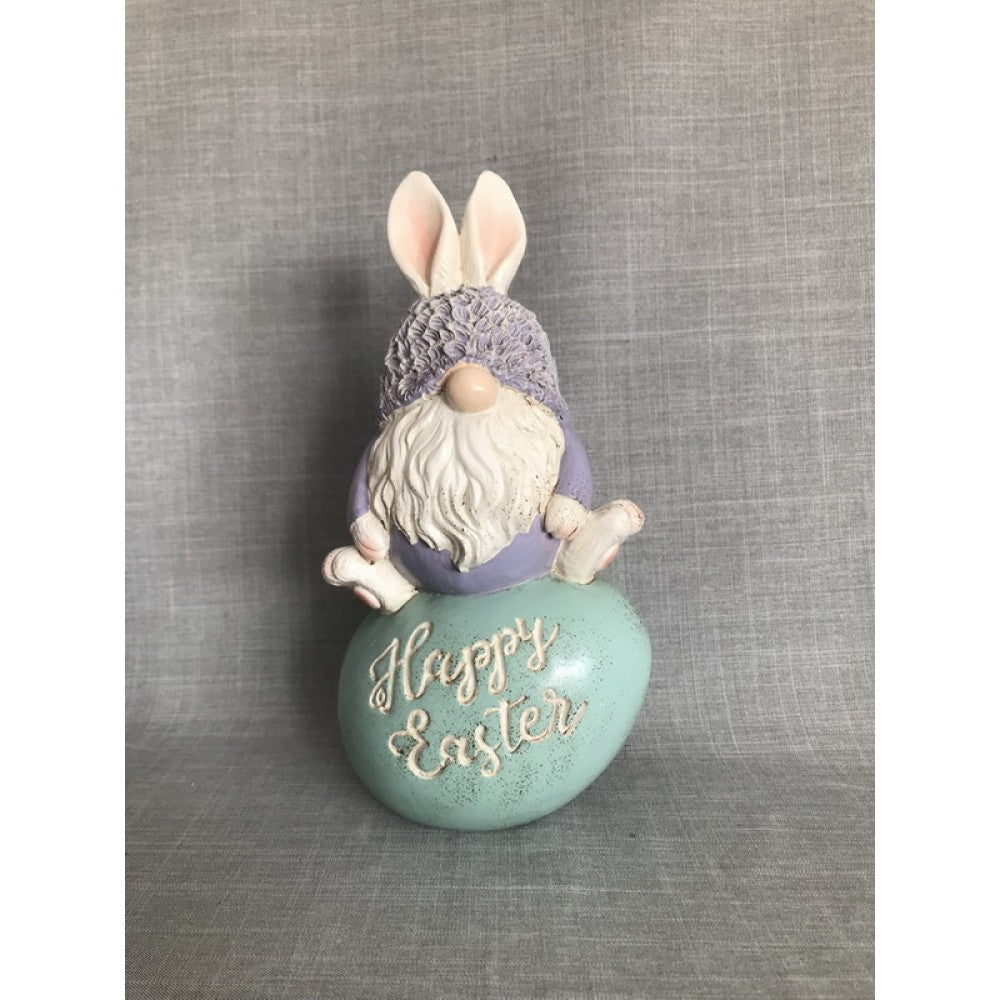 "Happy Easter" Gnome Statue (27cm)