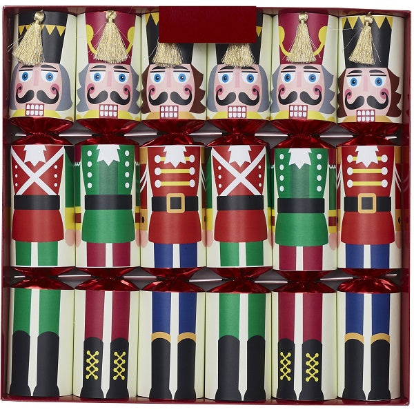 Bon Bons (Box of 6) <br> 13" Racing Nutcrackers