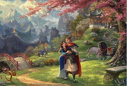 Thomas Kinkade Disney Dreams <br> 750 Piece Puzzle <br> Mulan