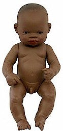 Miniland Doll <br> 32cm Baby Boy <br>African