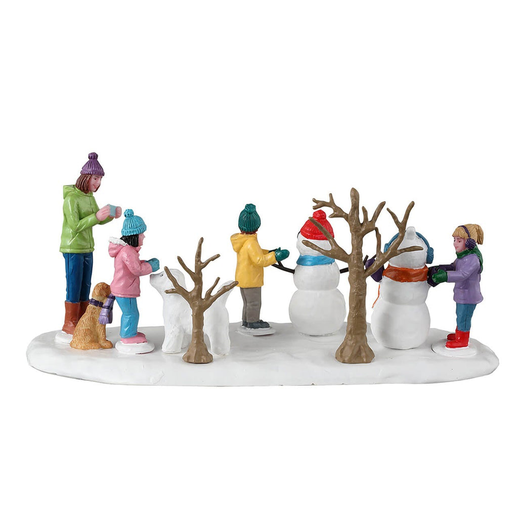 Lemax Table Piece <br> Snowmen Friends