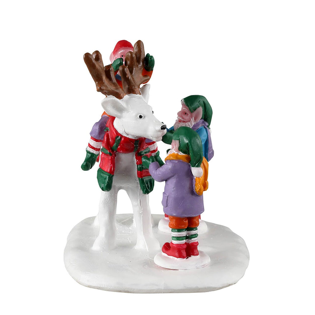 Santa's Wonderland Table Piece <br> Reindeer Snowman