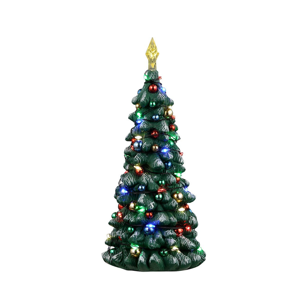 LEMAX PRE-ORDER <br> Lemax Lighted Accessories <br> Snowy Christmas Tree