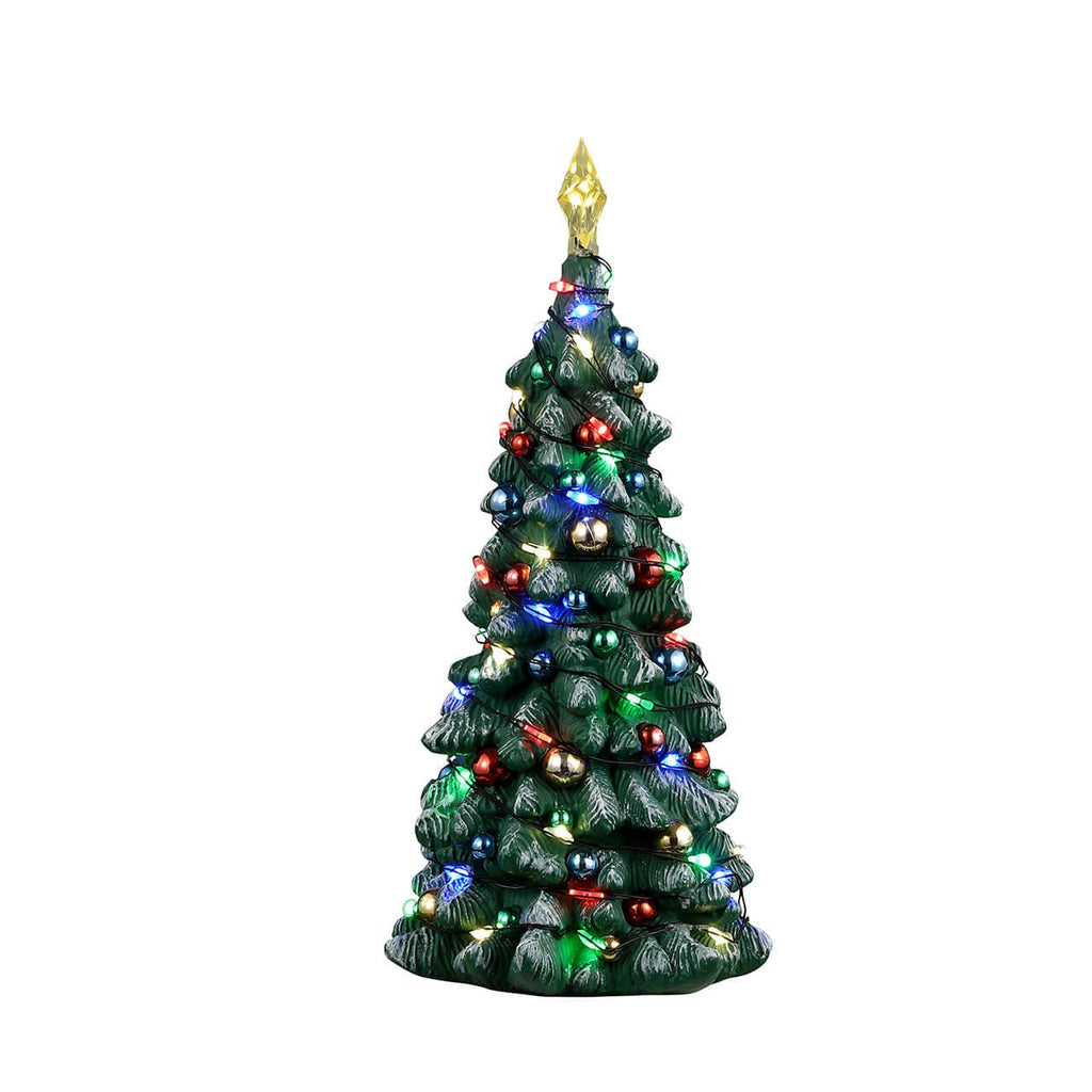 Lemax Lighted Accessories <br> Snowy Christmas Tree