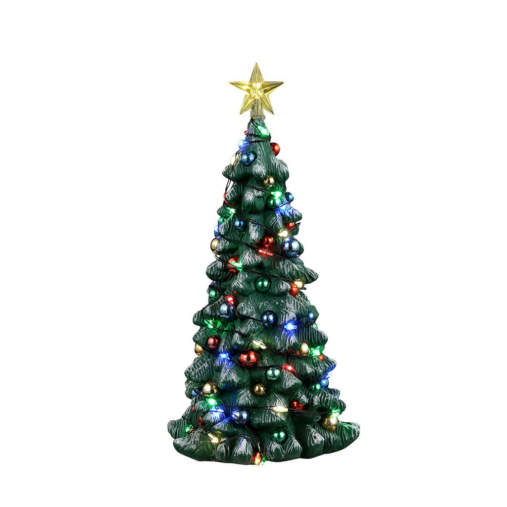 LEMAX PRE-ORDER <br> Lemax Lighted Accessories <br> Snowy Christmas Tree