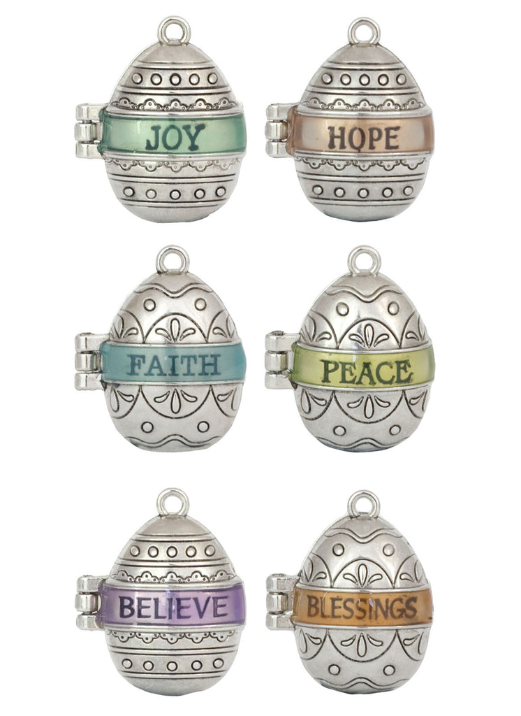 Little Blessing Box Charm with Angel <br> 6 Assorted