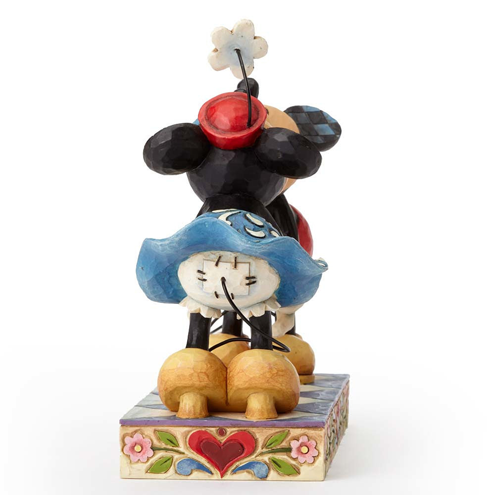 DISNEY TRADITIONS<BR>  Mickey & Minnie Kissing<BR> "Smooch For My Sweetie"