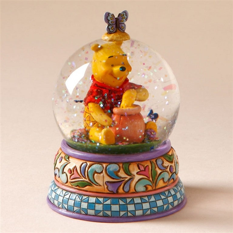 Disney Traditions <br> Winnie the Pooh Water Globe <br> "Hunny Of A Bear"