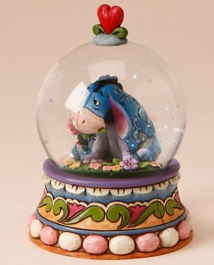 Disney Traditions <br> Eeyore Water Globe <br> "Gloom to Bloom"