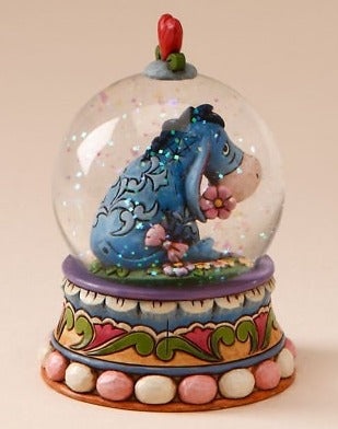 Disney Traditions <br> Eeyore Water Globe <br> "Gloom to Bloom"