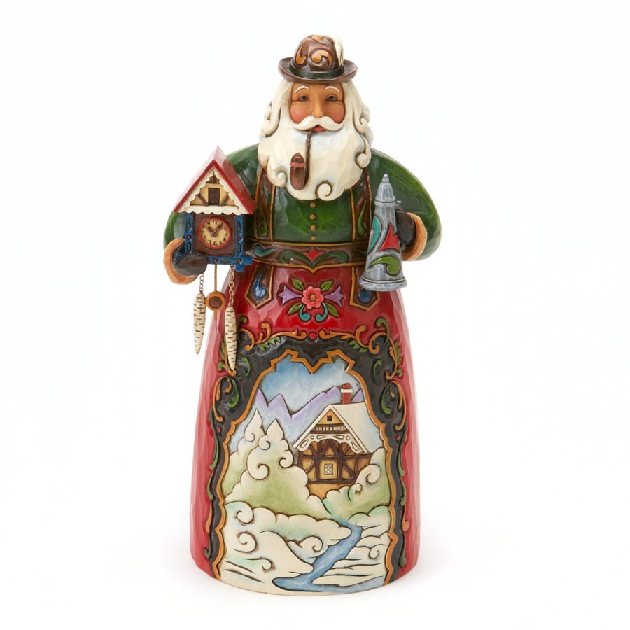 Heartwood Creek <br>German Santa <br> "Frohe Weihnachten"