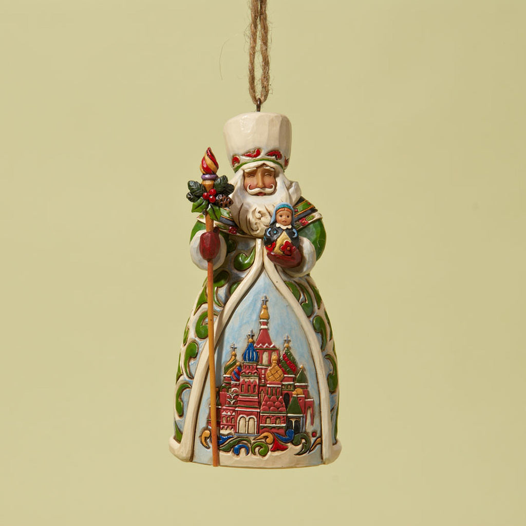 Heartwood Creek <br> Hanging Ornament <br> Russian Santa