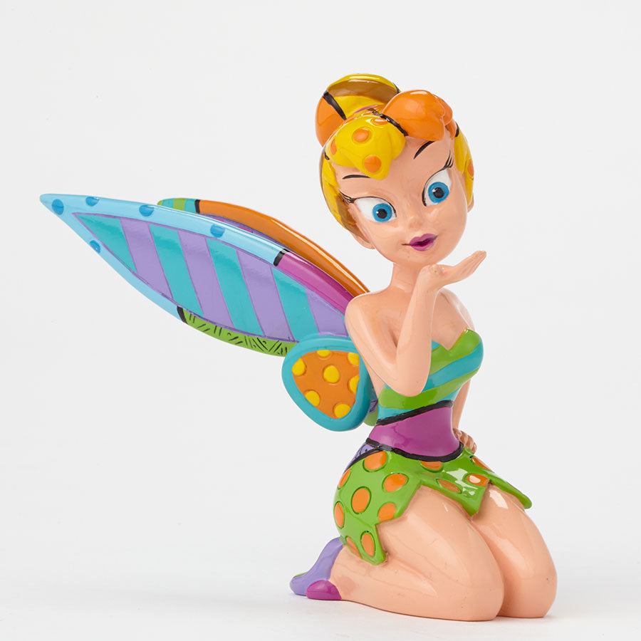 Disney Britto <br> Tinker Bell Kissing Figurine<br> (Mini)