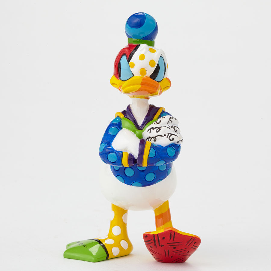 Disney Britto <br> Angry Donald Duck Figurine <br>(Mini)