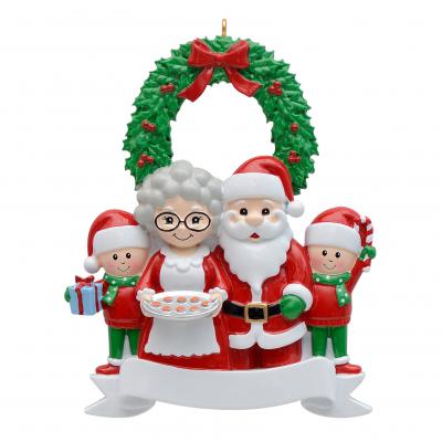 Maxora <br> Hanging Ornament <br> Santa Family Keepsake