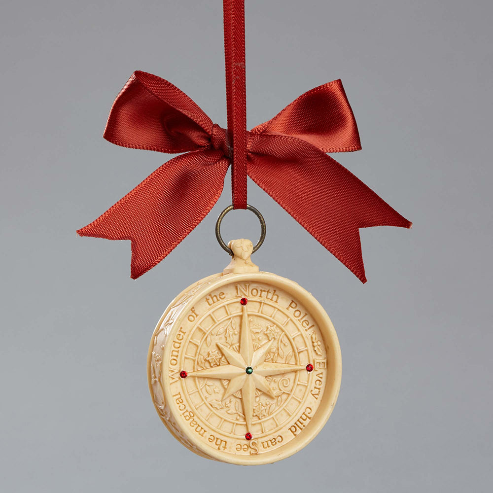 The Heart of Christmas <br> Santa's Compass Hanging Ornament