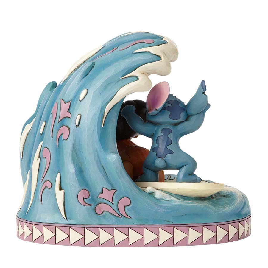 DISNEY TRADITIONS<br>Lilo & Stitch <br>15th Anniversary Piece<br>"Catch the Wave"