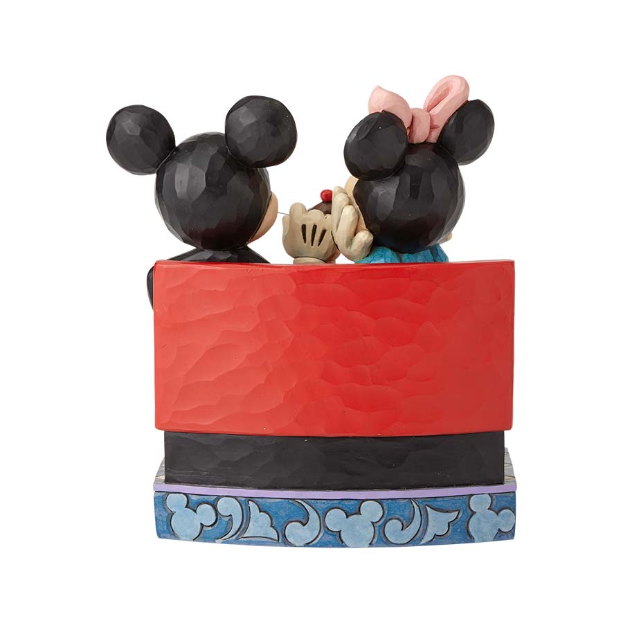 DISNEY TRADITIONS <br> Mickey & Minnie at Soda Shop <br>"Love Comes In Many Flavors"