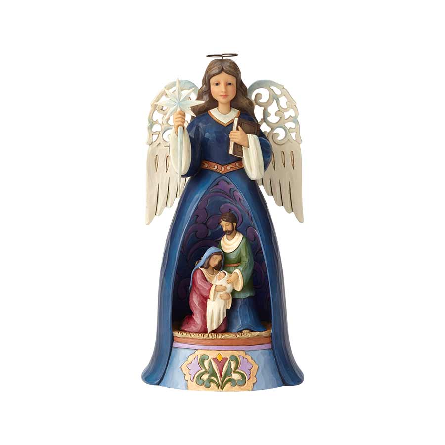 Jim Shore <br> Heartwood Creek <br>Lighted Nativity Angel