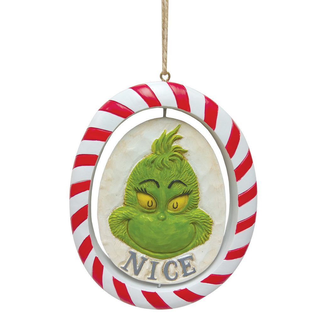 Grinch by Jim Shore <br>  Grinch Rotating Hanging Ornament