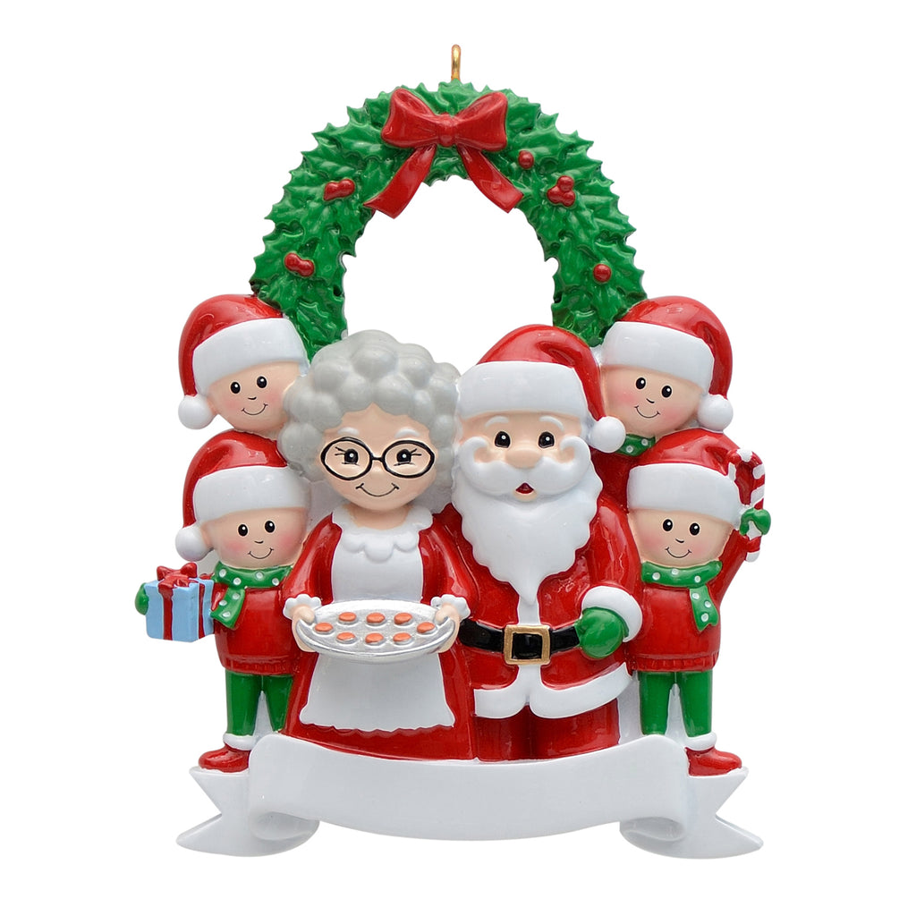 Maxora <br> Hanging Ornament <br> Santa Family Keepsake