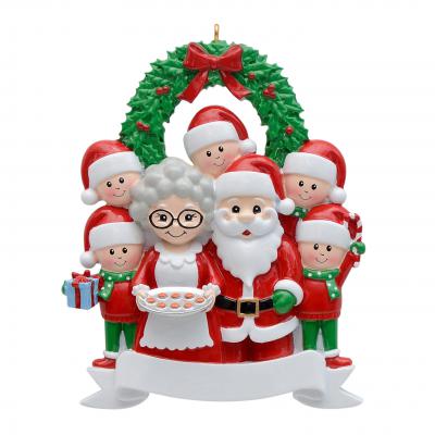 Maxora <br> Hanging Ornament <br> Santa Family Keepsake