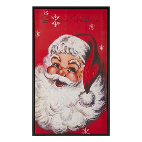 RAZ Imports <br> 23.5" Santa Framed Wall Art