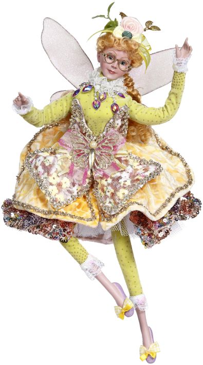 SALE - 20% OFF <br> Mark Roberts Spring <BR> Butterfly Girl Fairy  <BR> Medium (45cm)