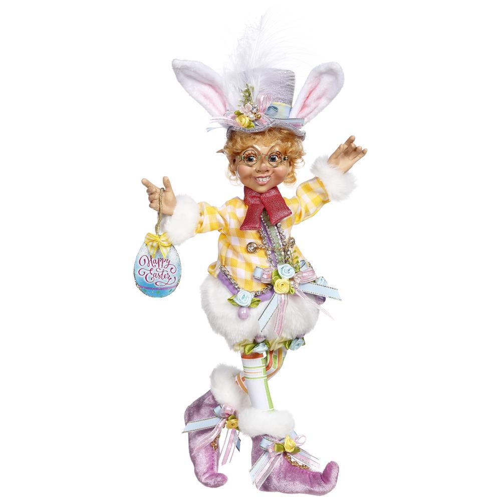 SALE - 20% OFF <br> Mark Roberts Easter <BR> Easter Basket Elfin Boy <br> Small (35.5cm)