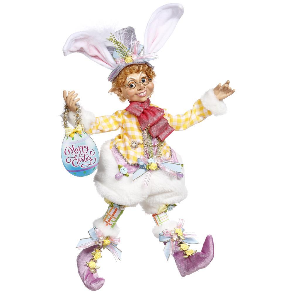 SALE - 20% OFF <br> Mark Roberts Easter <br> Easter Basket Elfin Boy <br> Medium (48cm)