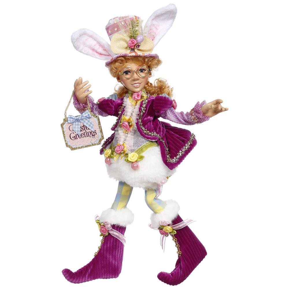 SALE - 20% OFF <br> Mark Roberts Easter <BR> Easter Basket Elfin Girl <br> Small (35.5cm)