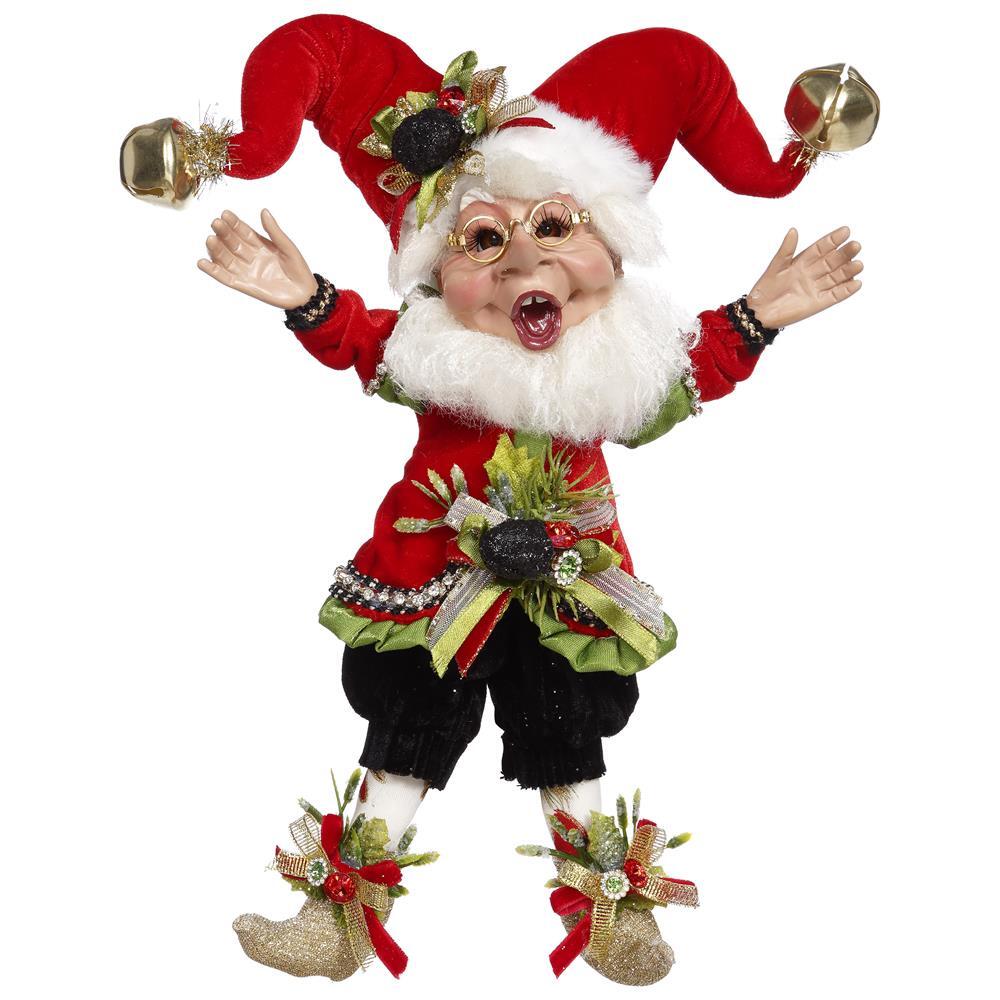 Mark Roberts <BR> Coal Stocking Elf <br> Small (28cm)