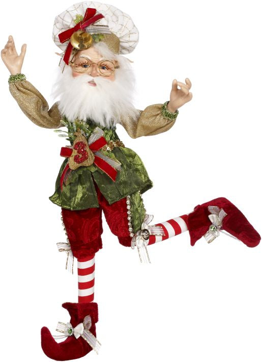 Mark Roberts <BR> 3 French Hens North Pole Elf <BR> Medium (43cm)