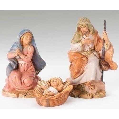FONTANINI 5"<BR> Centennial Holy Family (Set of 3)