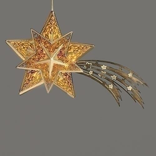 FONTANINI - LIGHTED STAR ORNAMENT