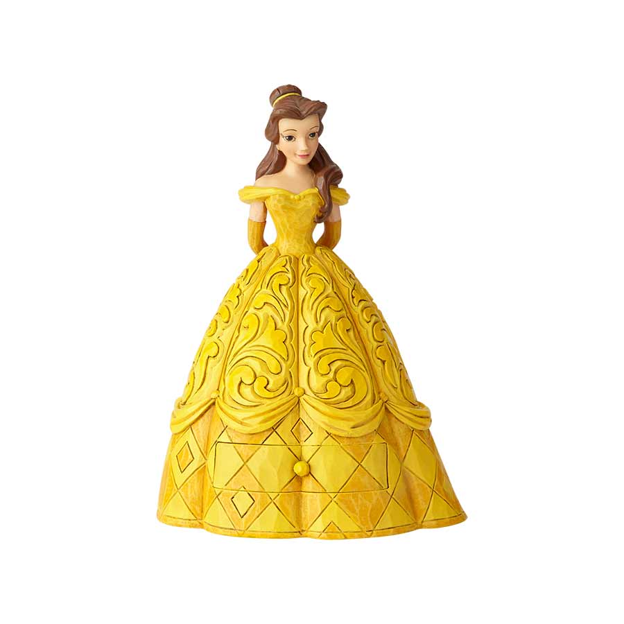 DISNEY TRADITIONS <br> Belle with Chip Charm <BR> "Belle’s Secret Charm"