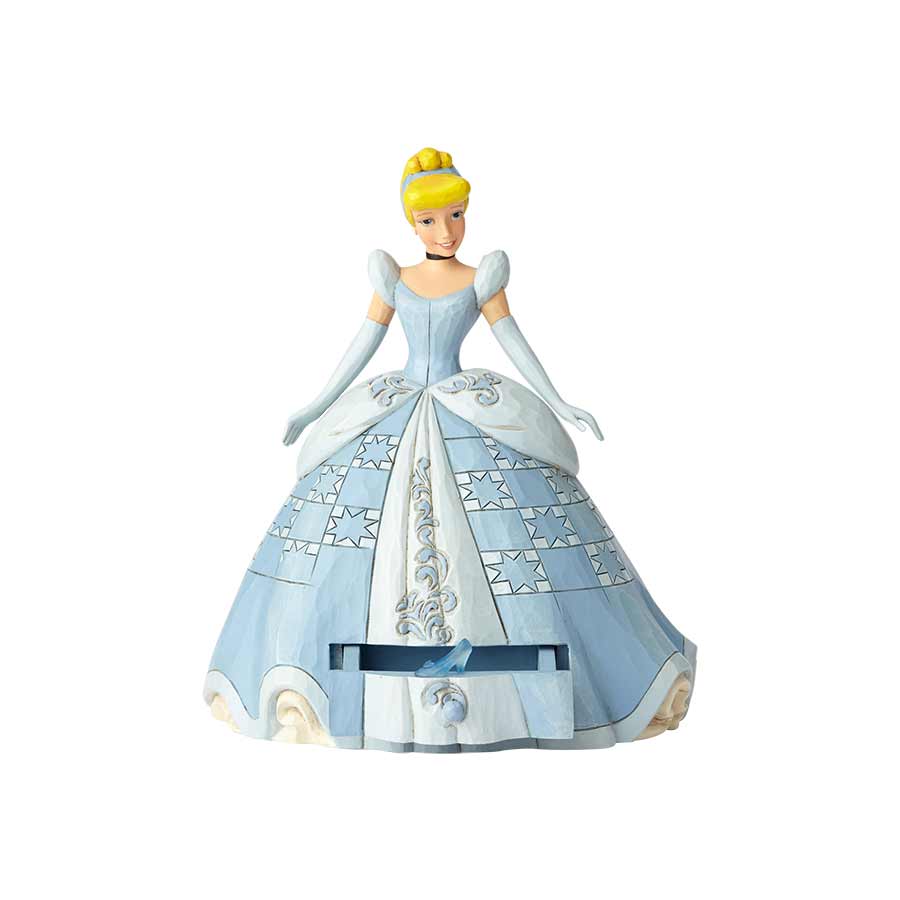 DISNEY TRADITIONS<br>Cinderella With Shoe Charm<br>Cinderella's Secret Charm"