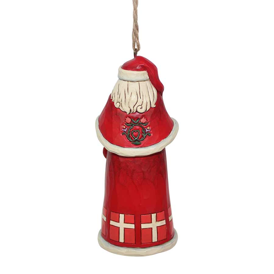 Heartwood Creek by Jim Shore  <br> Hanging Ornament <br> Danish Santa