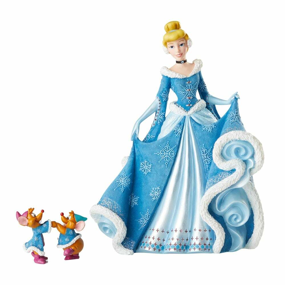 Disney Showcase <br> Couture de Force <br> Christmas Collection <br> Cinderella with Jaq & Gus