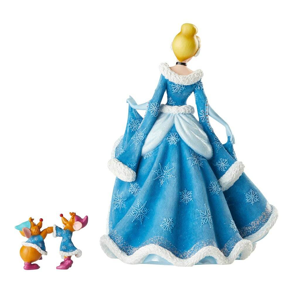 Disney Showcase <br> Couture de Force <br> Christmas Collection <br> Cinderella with Jaq & Gus