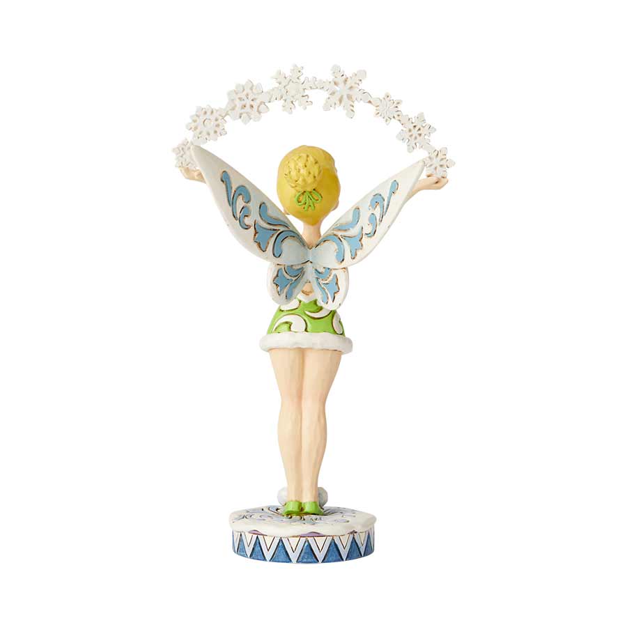 DISNEY TRADITIONS<br>Tink with Snowflakes<br>"Winter Whimsey"