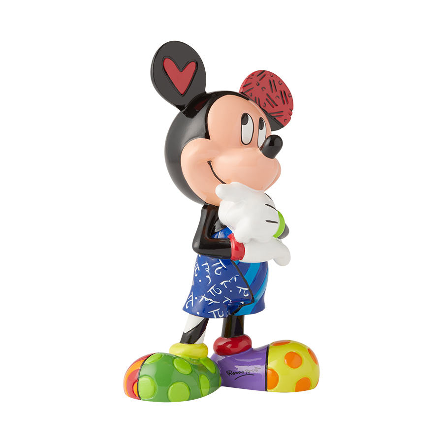 Disney Britto <br> Thinking Mickey Figurine<br> (Medium)