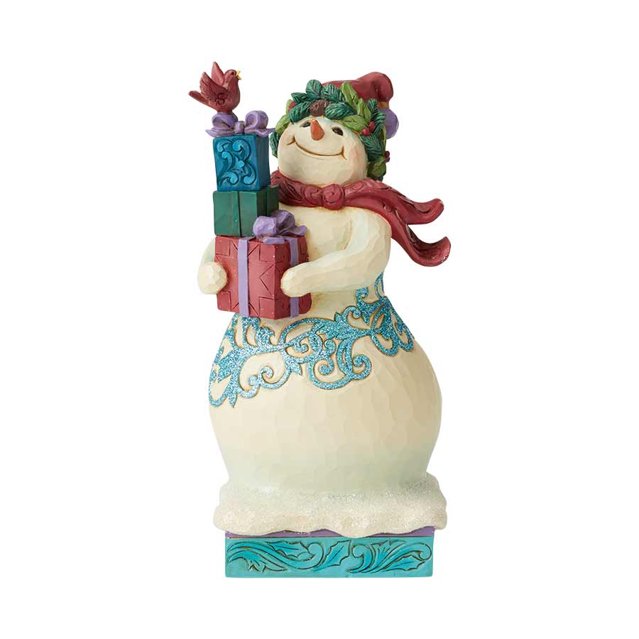 Heartwood Creek <br> Snowman with Gifts <br> "Share Some Love"