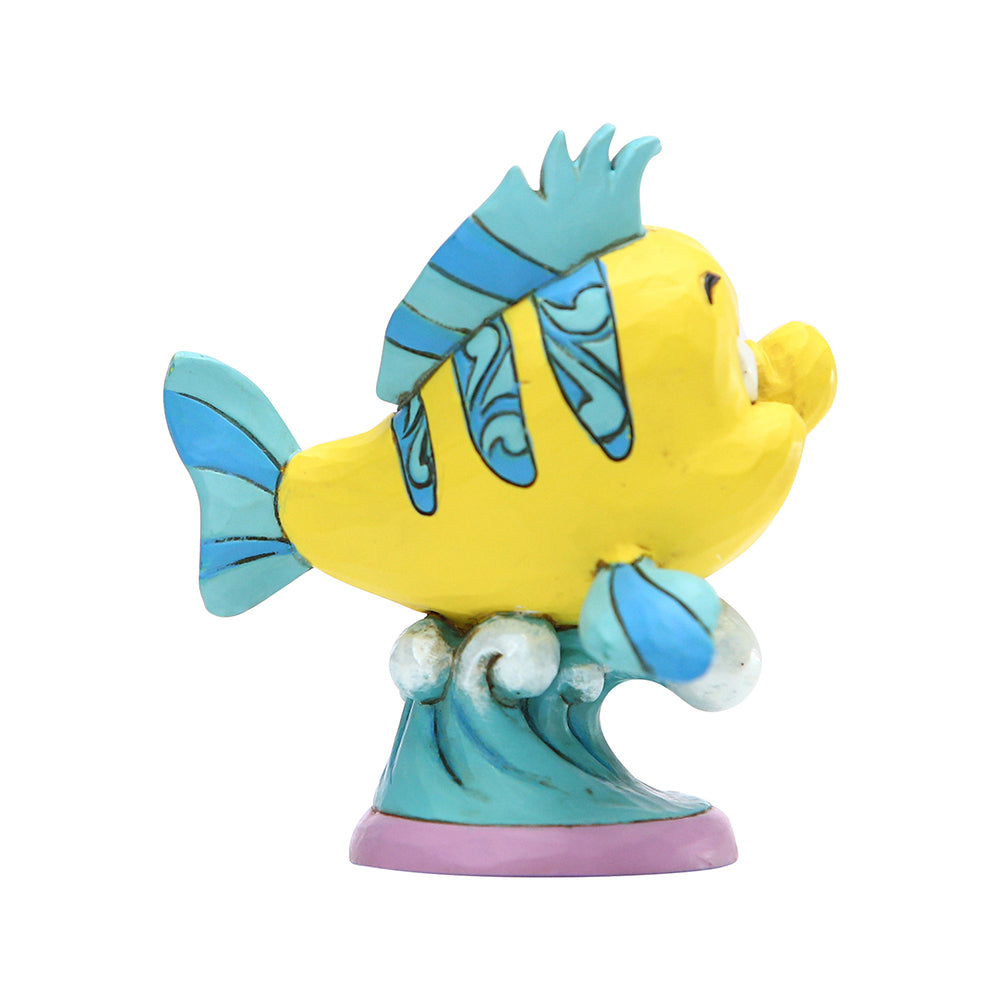 DISNEY TRADITIONS<br>Flounder Personality Pose<br> "Go Fish"