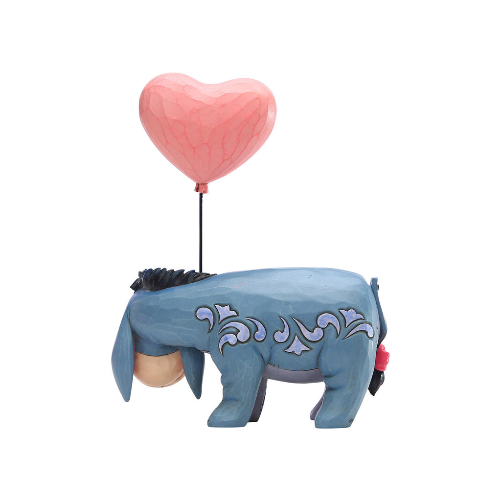 DISNEY TRADITIONS <br> Eeyore with Heart Balloon <br> “Love Floats"