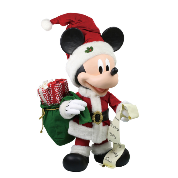 D56 POSSIBLE DREAMS DISNEY <br> Merry Mickey (76cm) <br> Available to Order