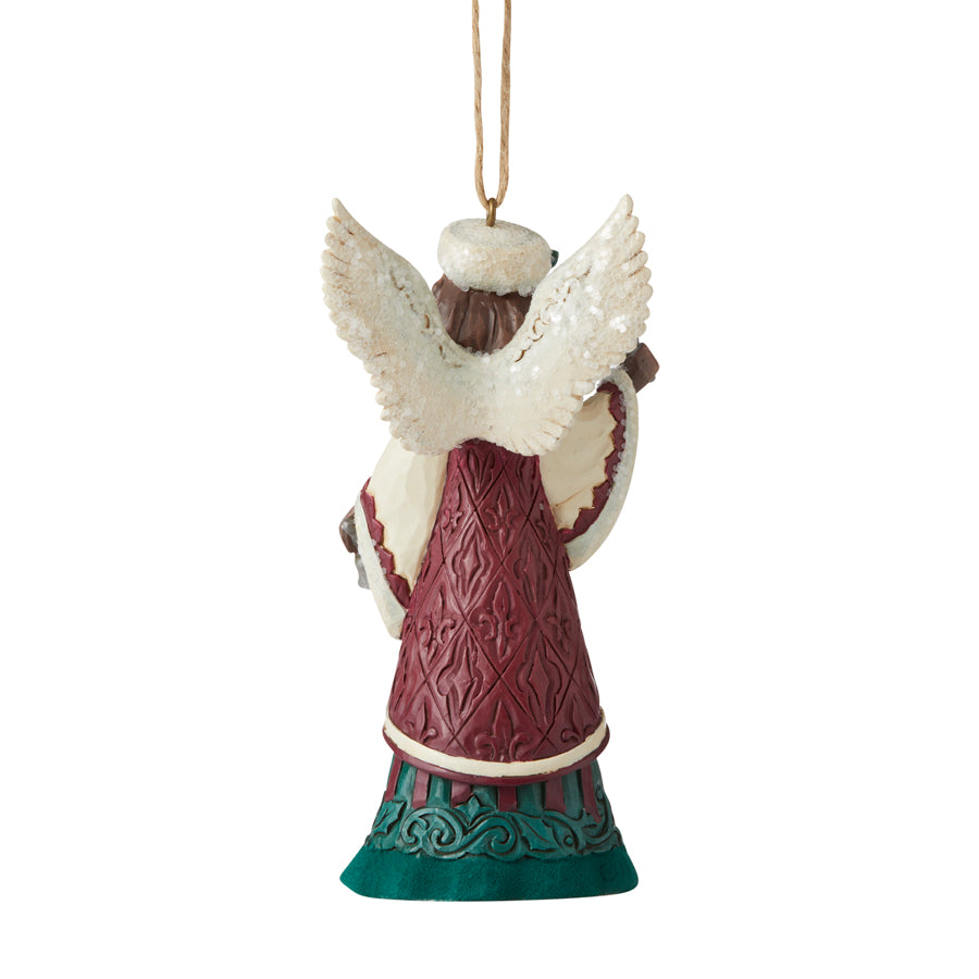 Heartwood Creek <br>Hanging Ornament <br> Angel with Hand Bell