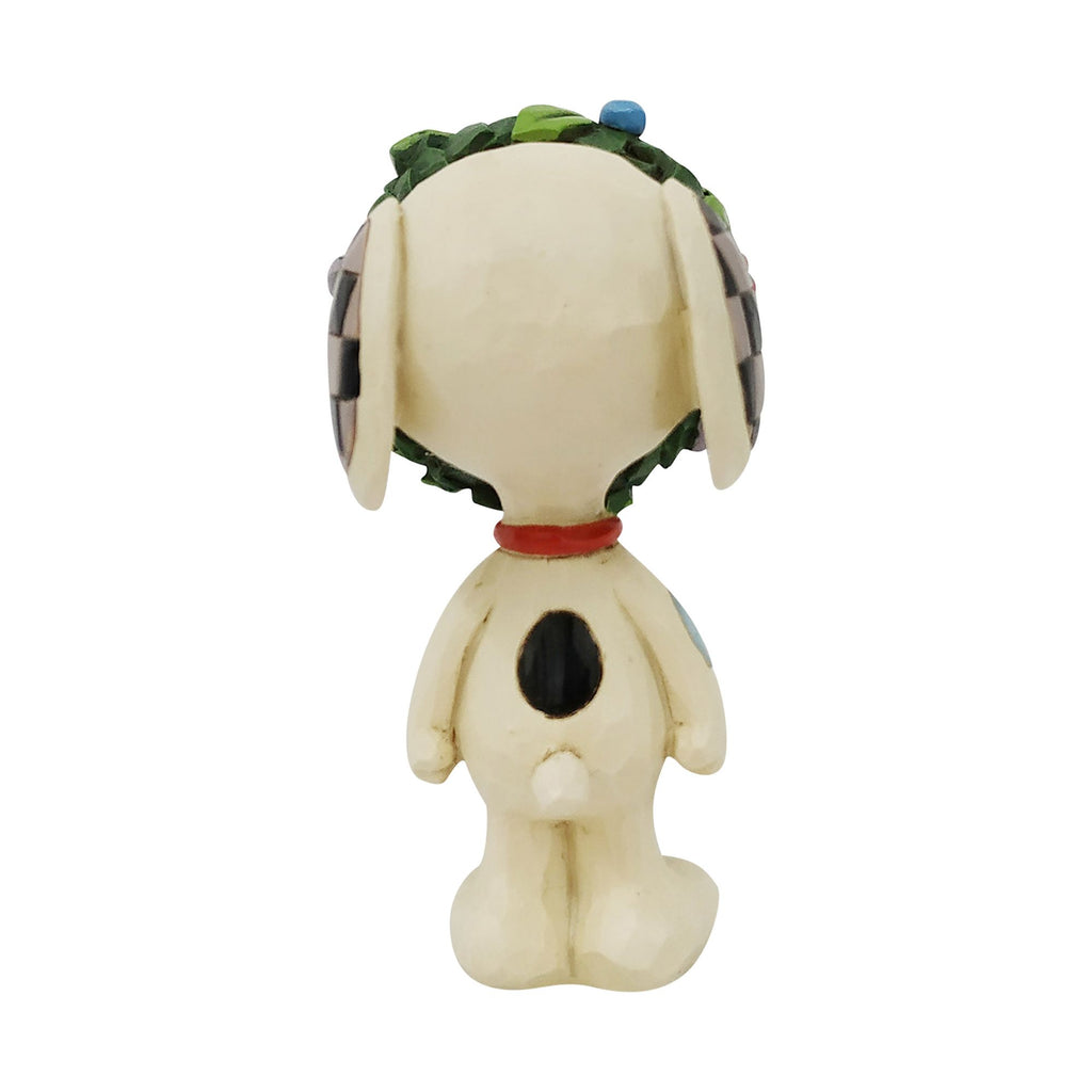 Peanuts by Jim Shore <br> Snoopy in Wreath Mini