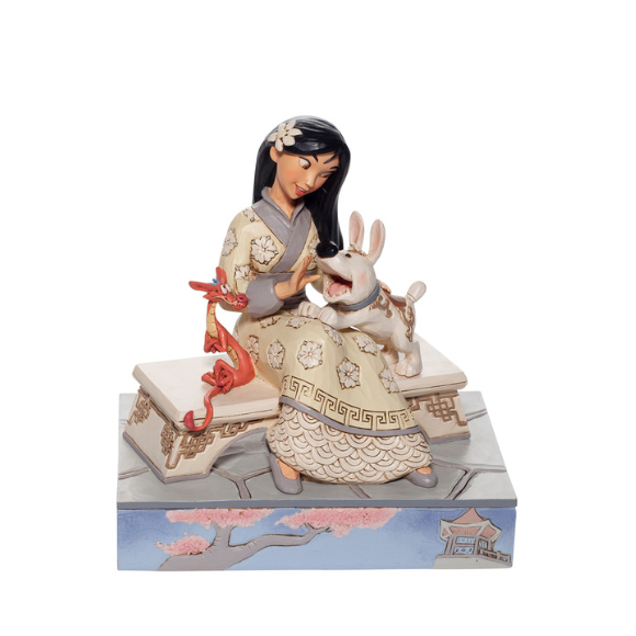 DISNEY TRADITIONS<br>Mulan White Woodland<br>"Honourable Heroine"