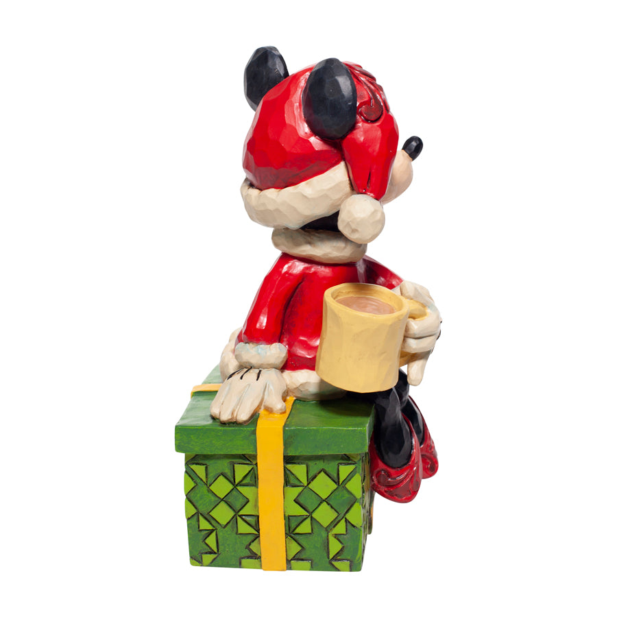 DISNEY TRADITIONS<br>Santa Minnie w/Hot Chocolate<br>“Chocolate Delight”